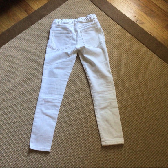 Crewcuts Runaround Cropped White Jeans - Picture 2 of 3
